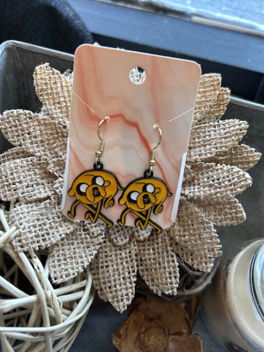 Jake the Dog earrings