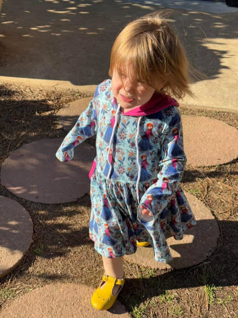 Anna Hooded Dress