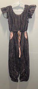 Grey Aztec Romper