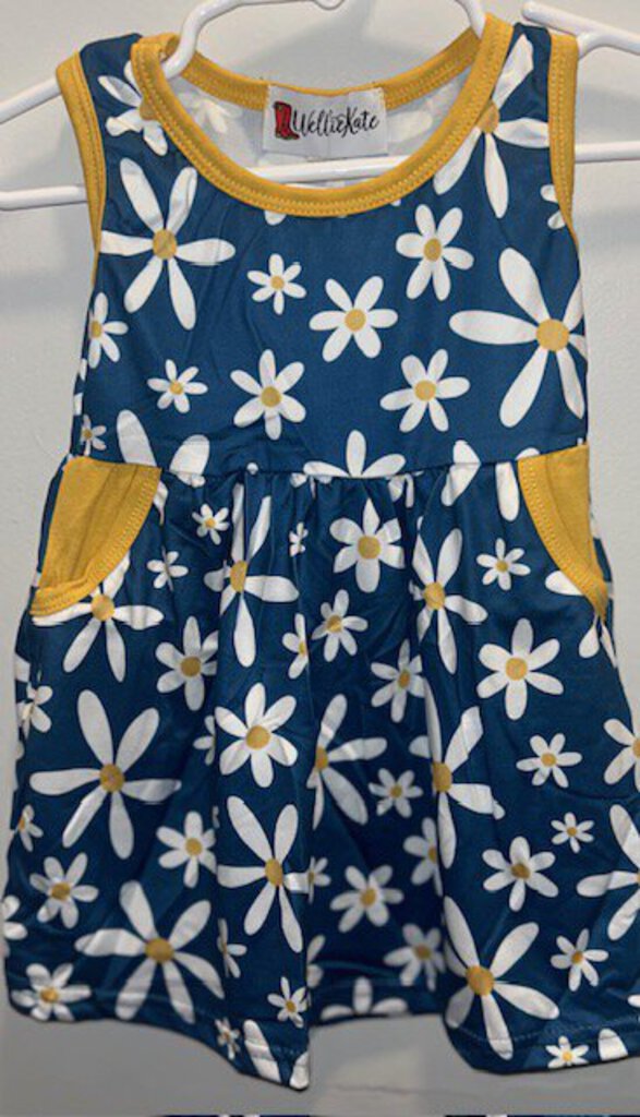 Blue Daisy Dress