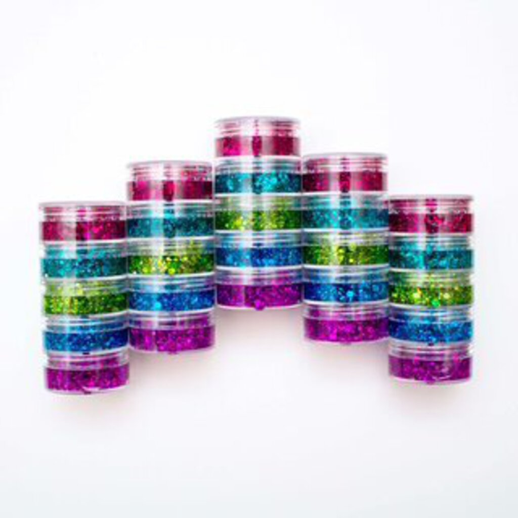 Kaleidoscope Hair Glitter Stack