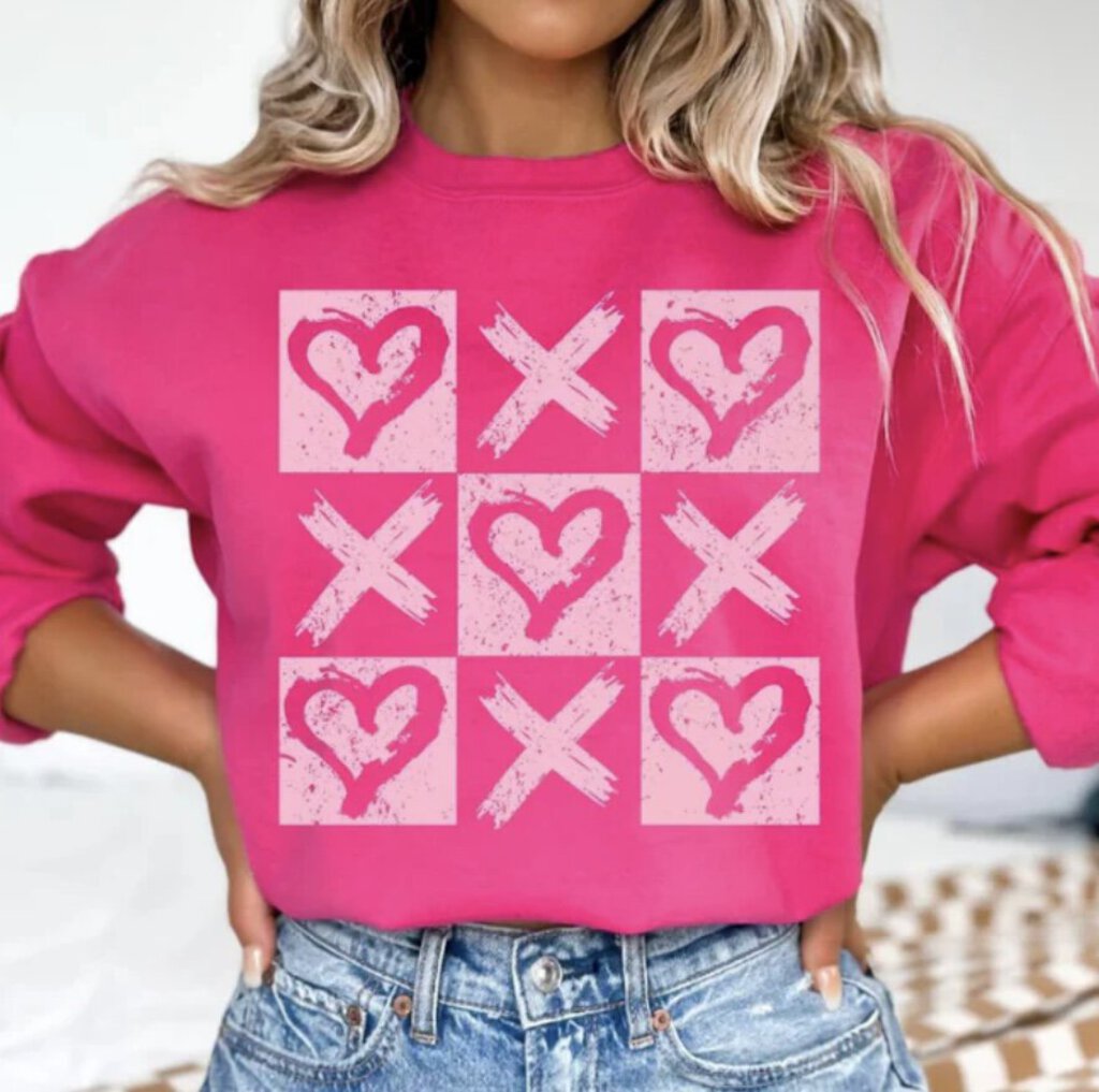 PINK XOXO (SINGLE COLOR TRANSFER)