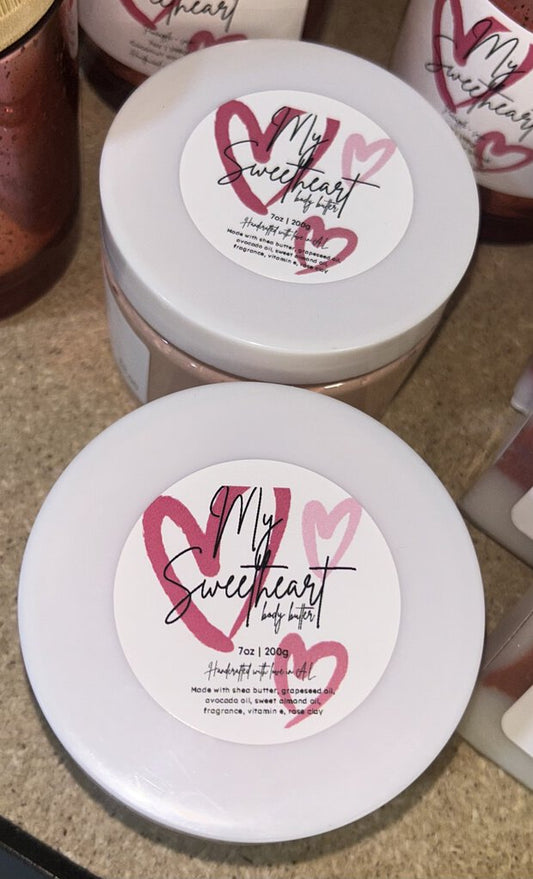 Sweetheart body butter