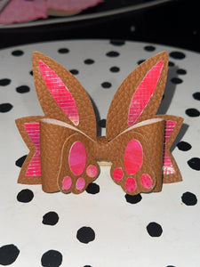 Brown Bunny Bow