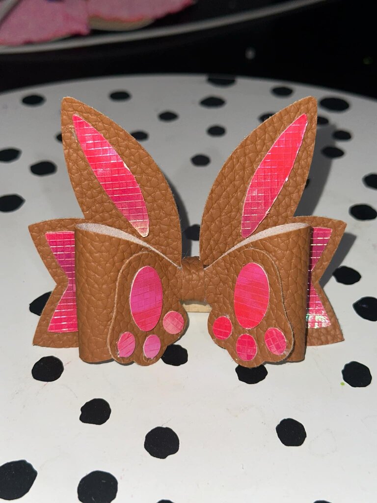 Brown Bunny Bow
