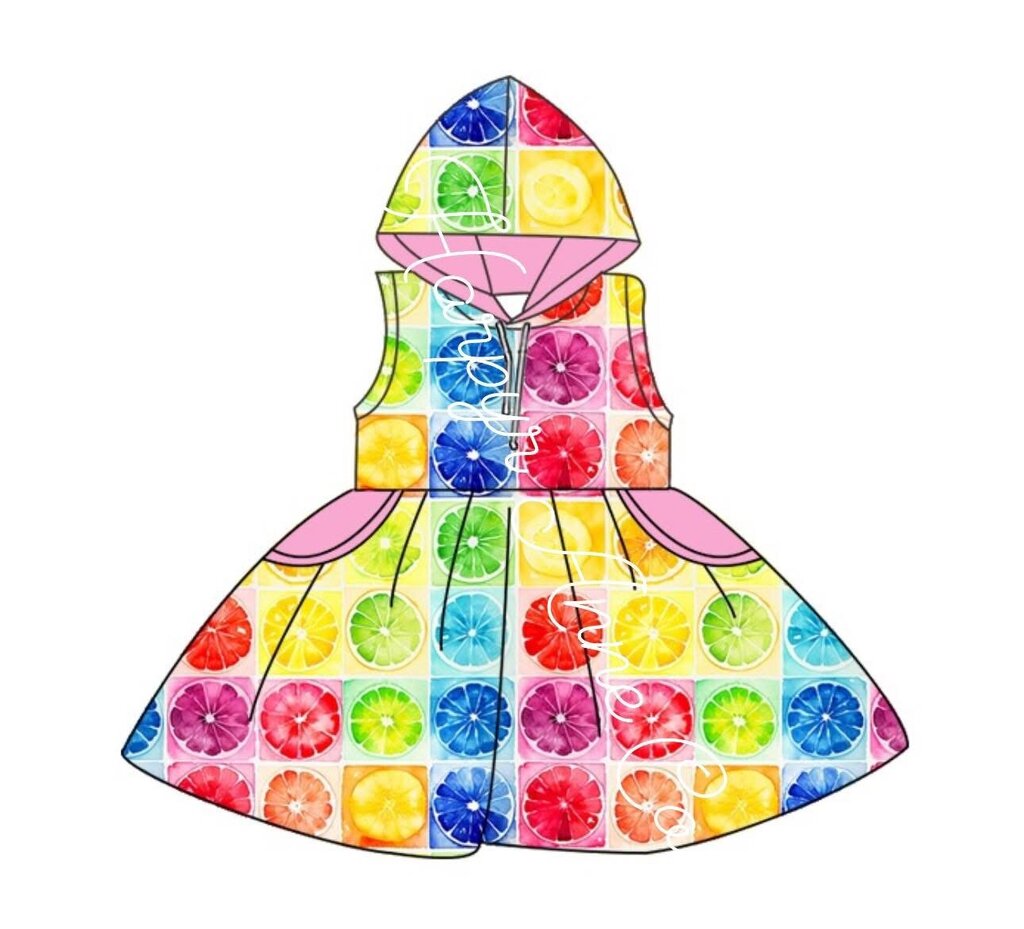 Neon Fruit Dress