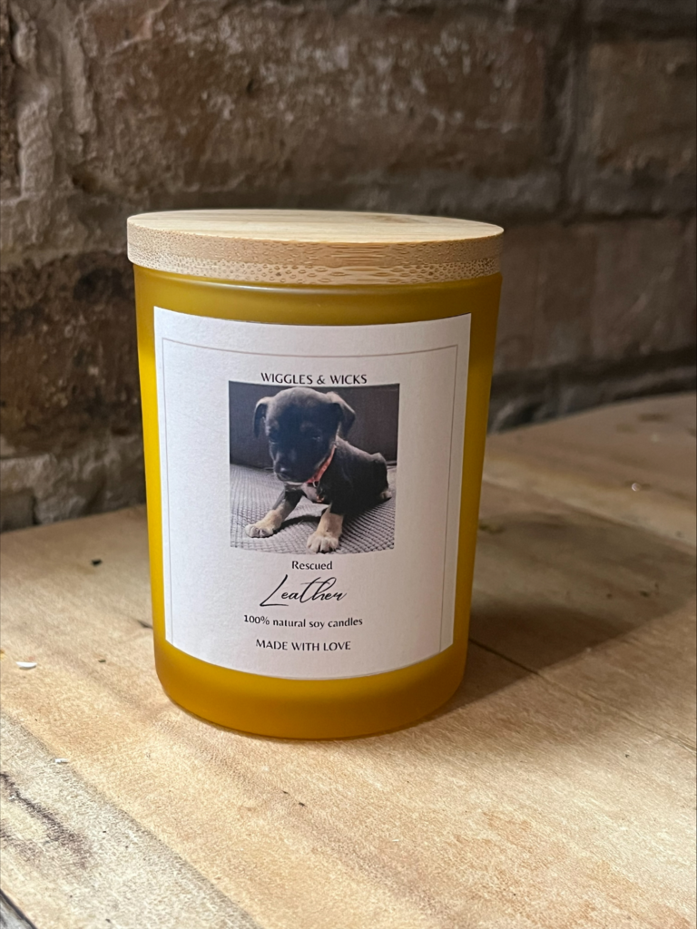 Leather Candle