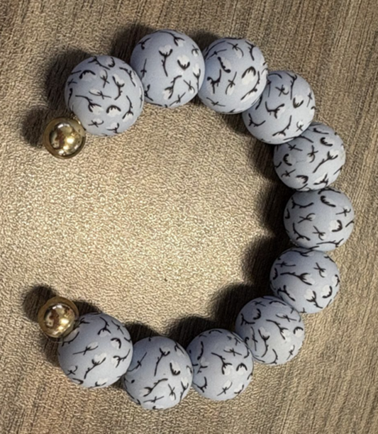 Blue blossom bracelet