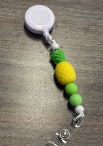 Pineapple badge reel