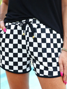 Laid Back Checkered Shorts