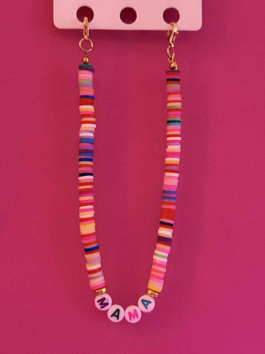 Colorful mama hat charm