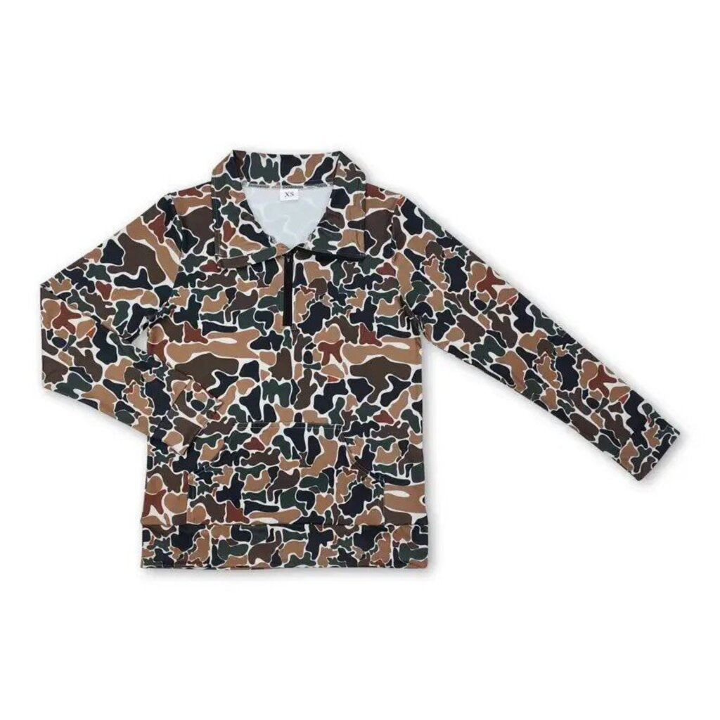 Camo Pullover