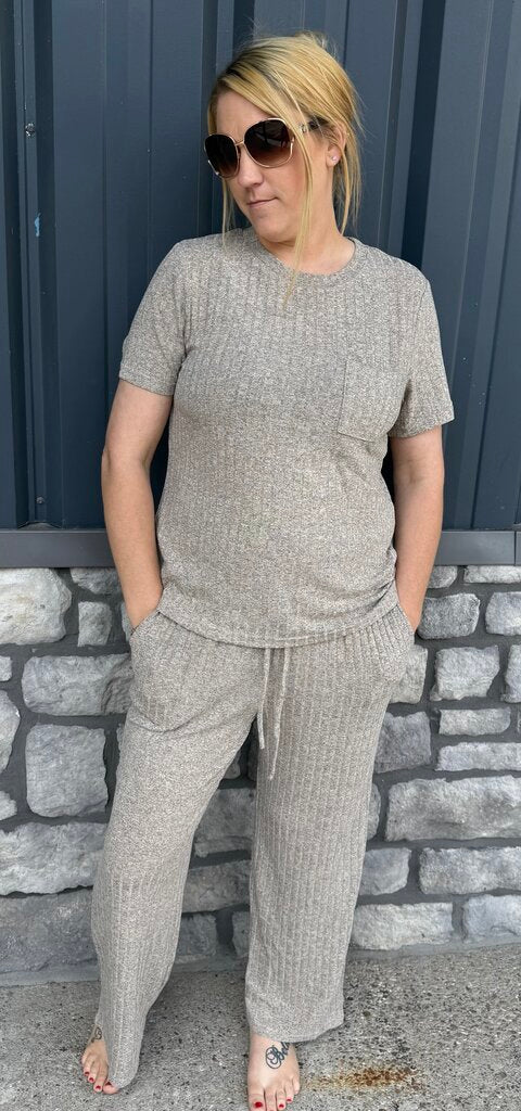 Comfy Ribbed Lounge Set