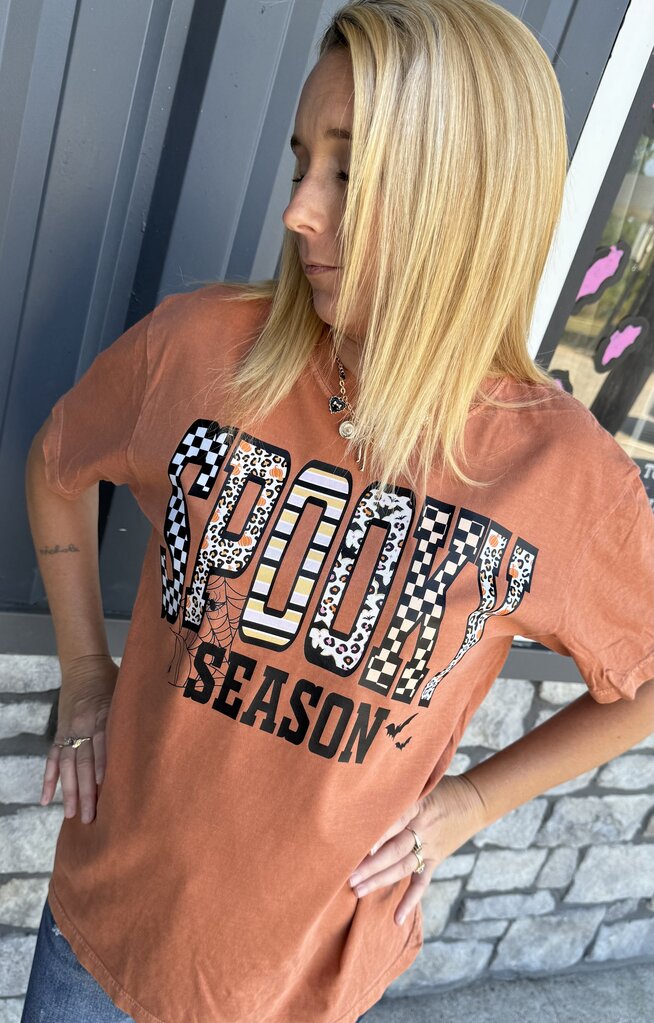 Spooky Season Graphic Top
