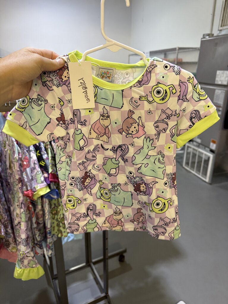 Monster Pajamas Set