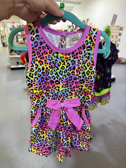 Leopard Print Romper