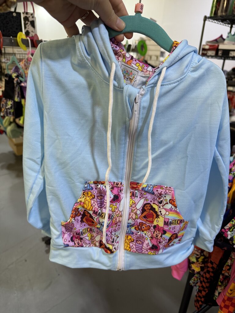 Disney Zip Up Hoodie Youth