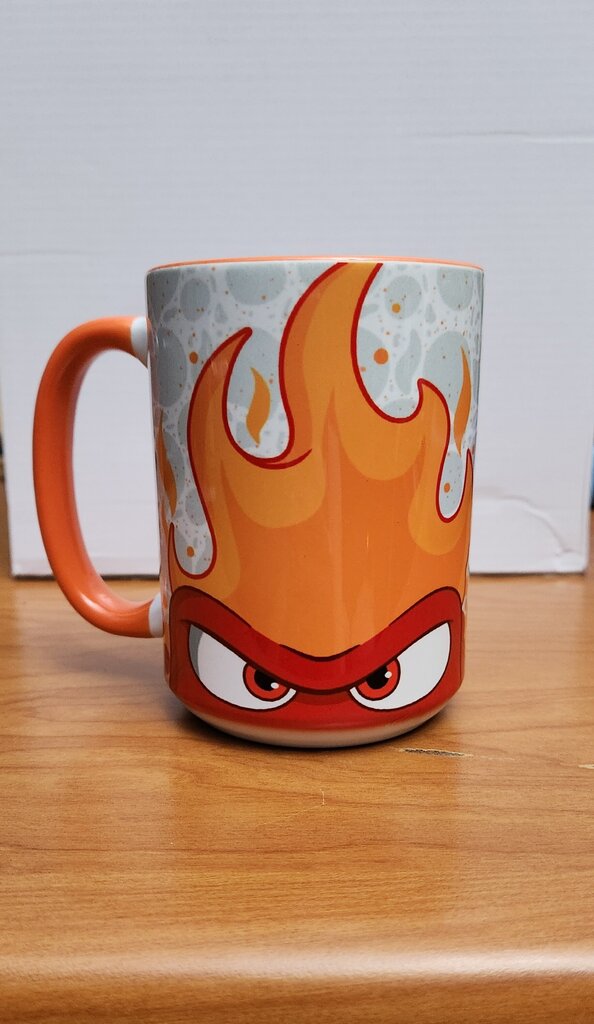 Inside Out 2 Anger Mouth Mug 15 oz