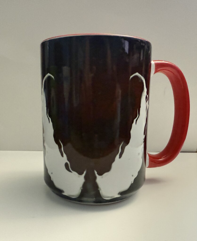 Venom Mouth Mug 15 oz red