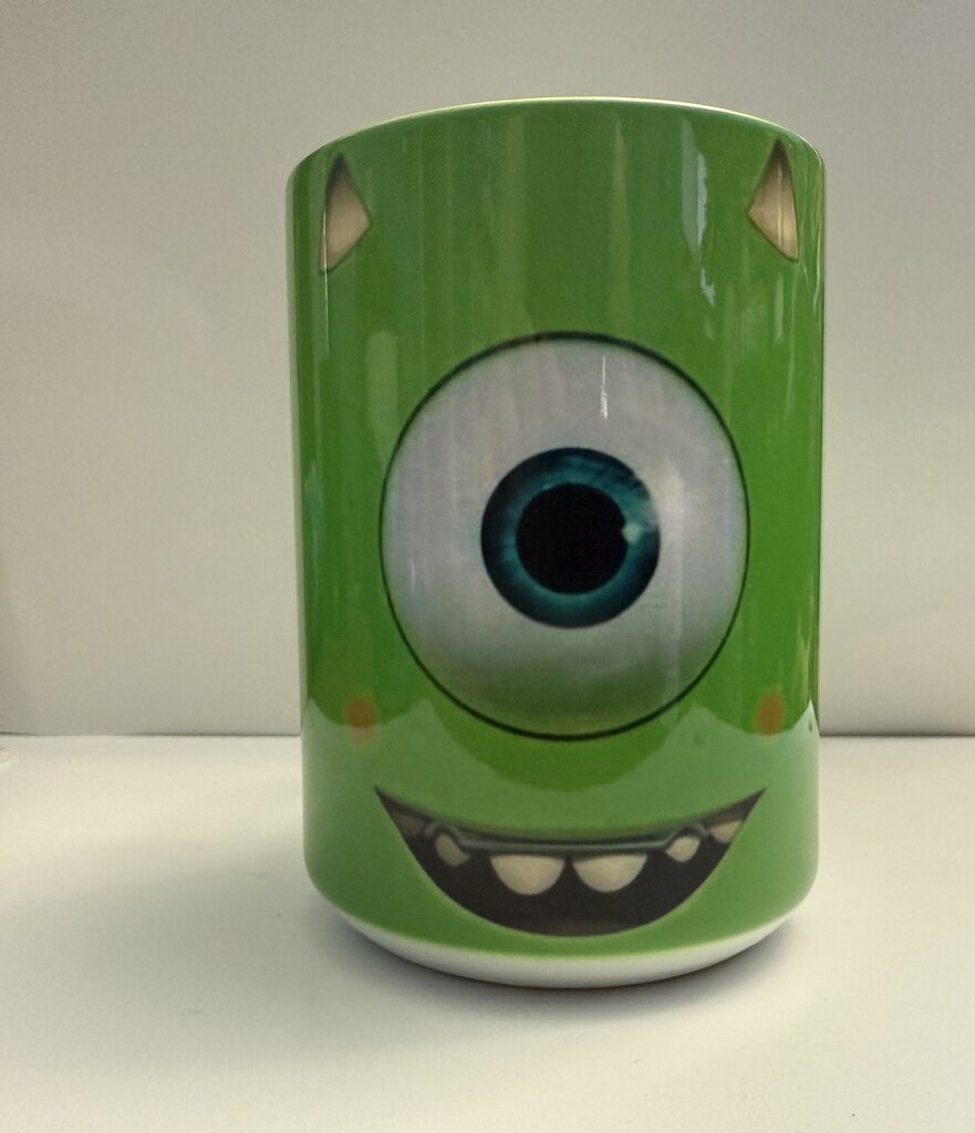 Mike Mouth Mug 15 oz green