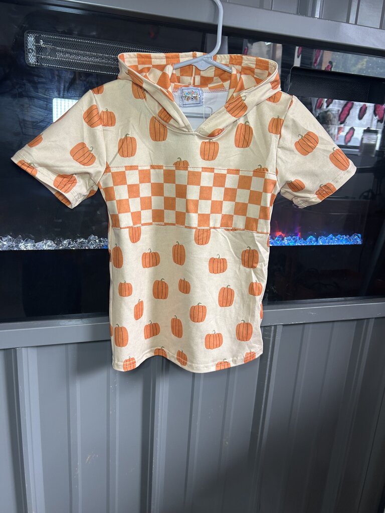 Pumpkin Hooded Tee