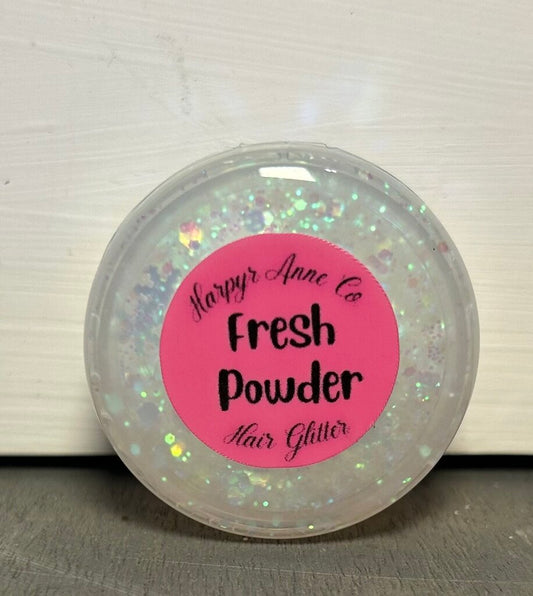 Fresh Powder Hair Glitter