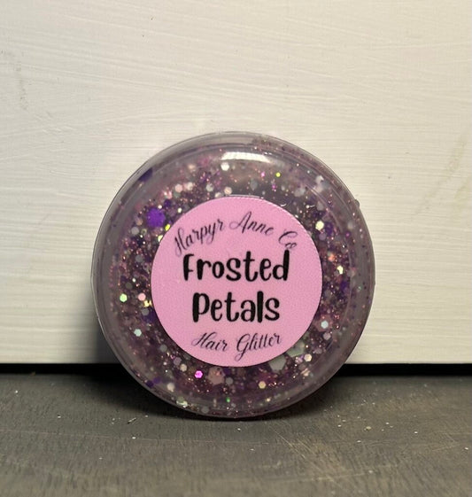 Frosted Petals Hair Glitter