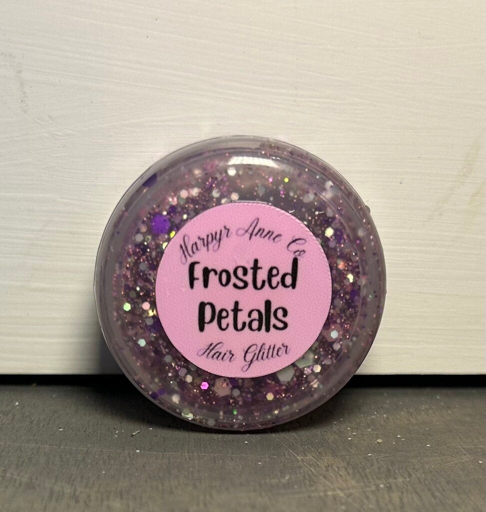 Frosted Petals Hair Glitter