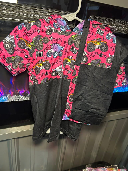 Monster Truck Girls Set