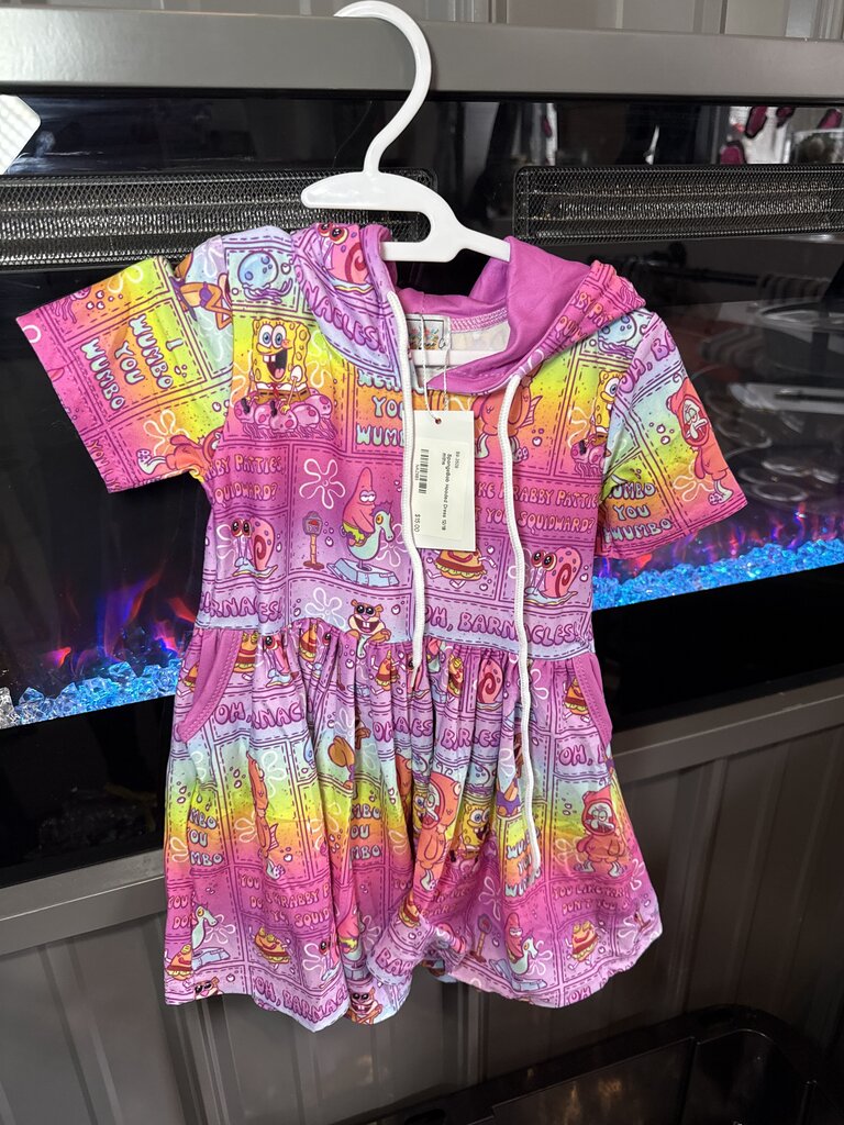 SpongeBob Hooded Dress