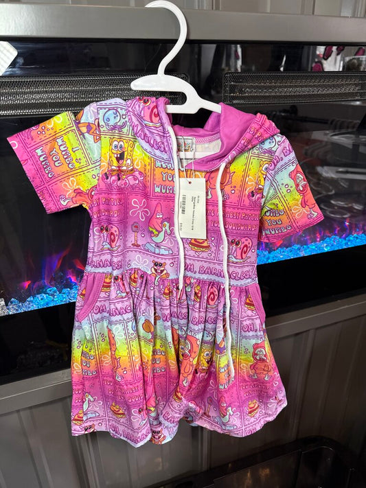 SpongeBob Hooded Dress