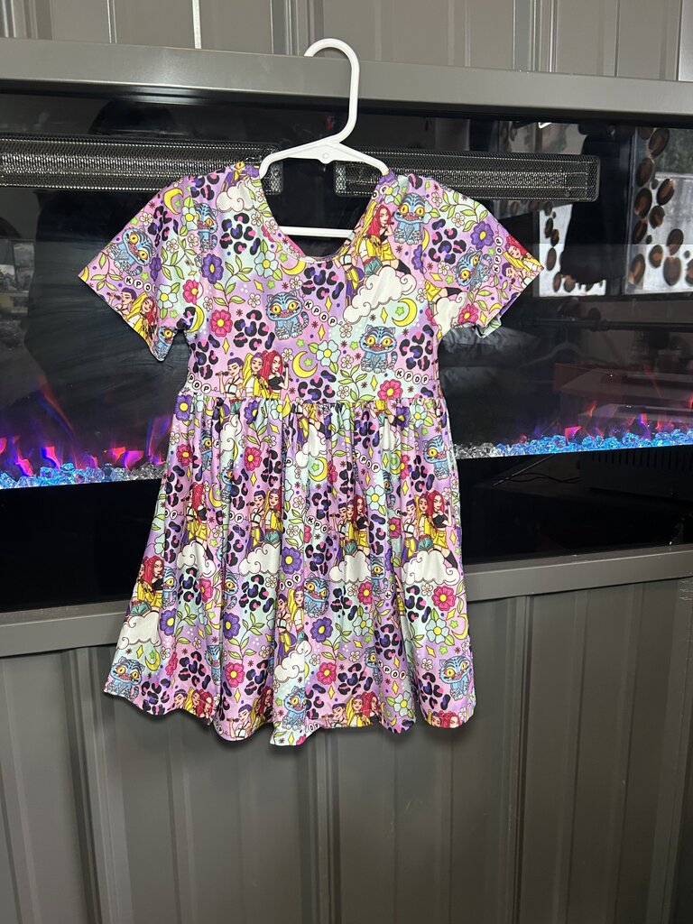 K-Pop Bow Back Dress