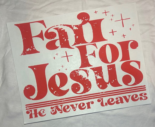 Fall For Jesus Transfer
