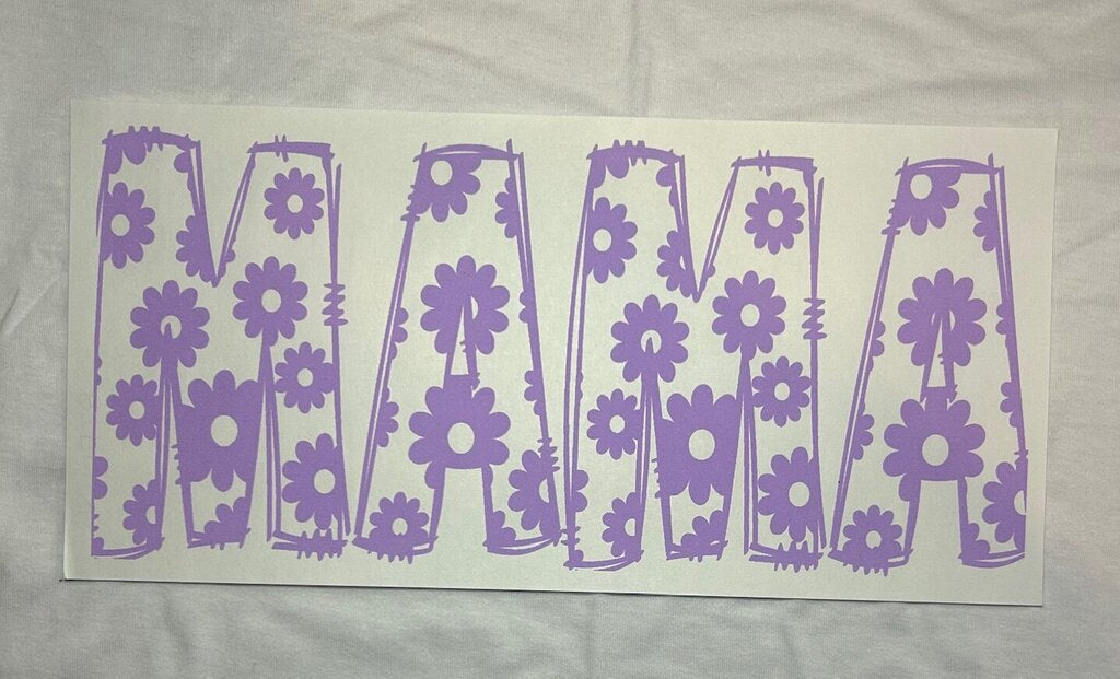 Flowered Mama Transfer
