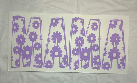 Flowered Mama Transfer