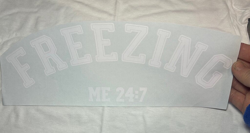 Freezing Me 24:7 Transfer