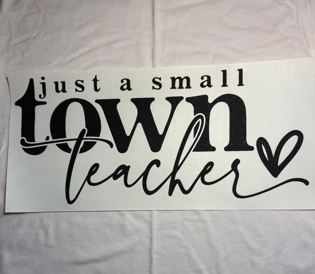 Just a Small Town Teacher Transfer