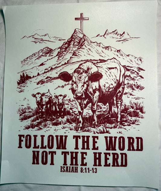 Follow the Word Not the Herd Transfer
