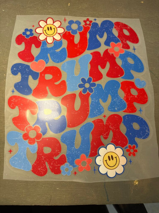 Trump Trump Full Color transfer