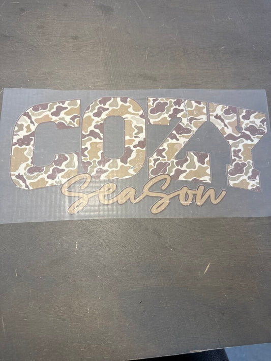 Cozy Season Full Color Transfer