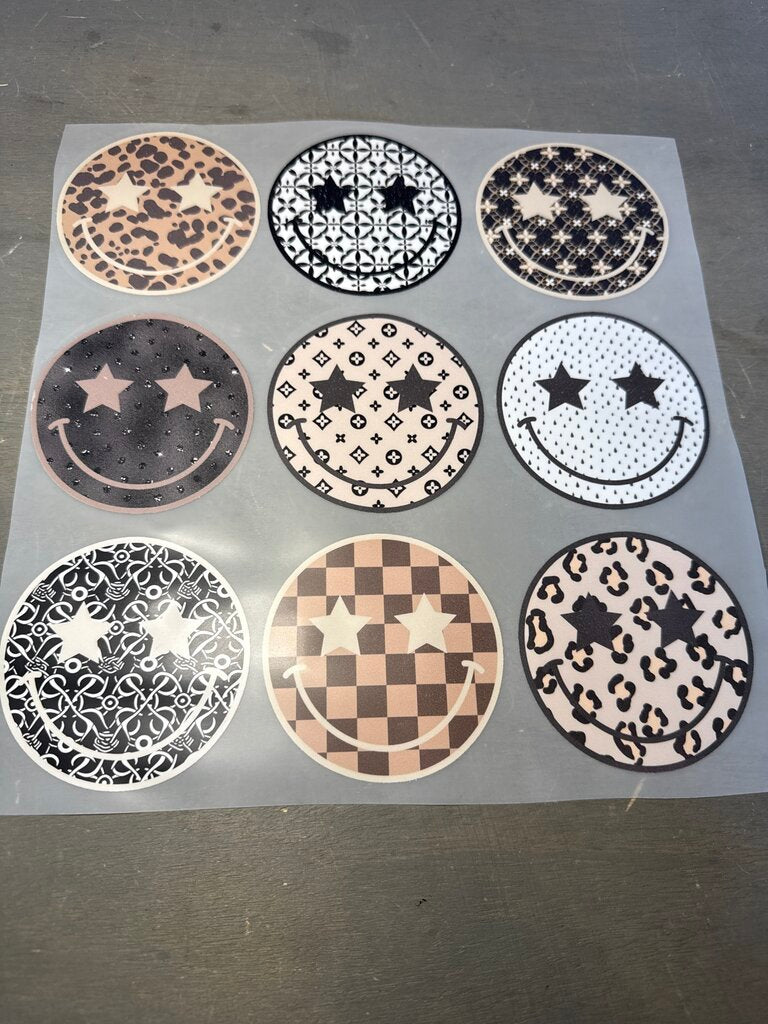 Smiley Faces Full Color Transfer