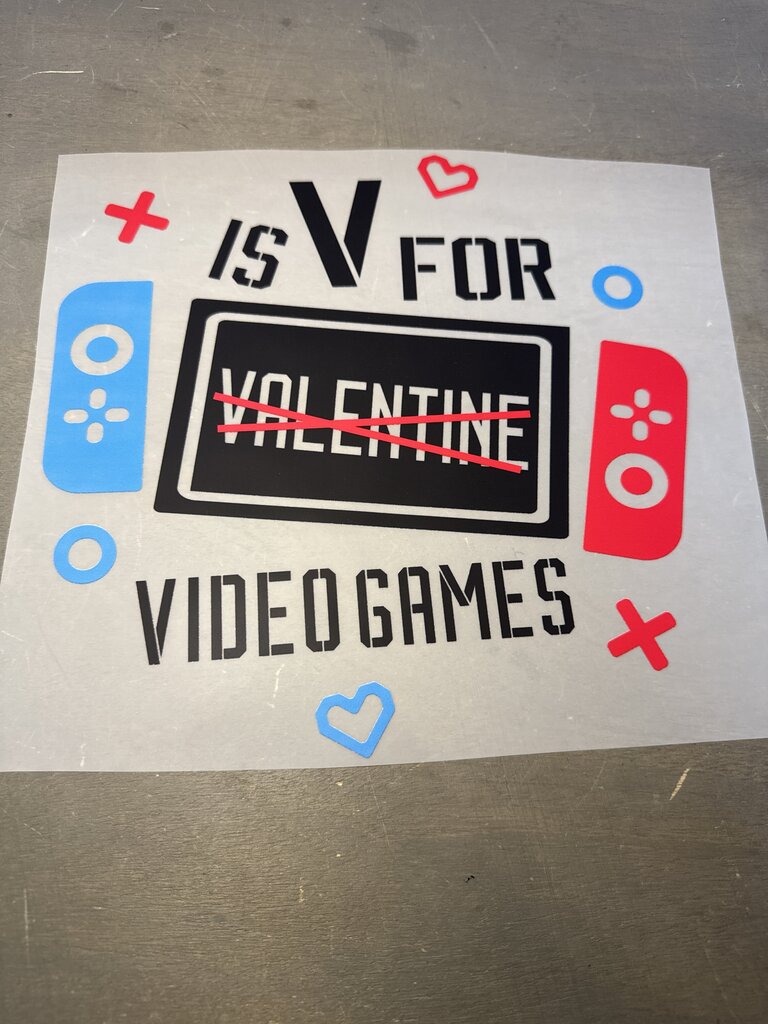 V is for Video Games Full Color Transfer