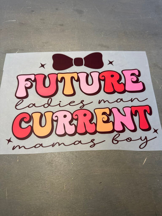 Future ladies Man Full Color Transfer