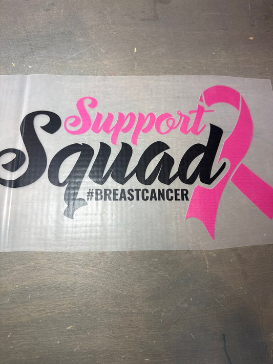 Support Squad Full Color Transfer