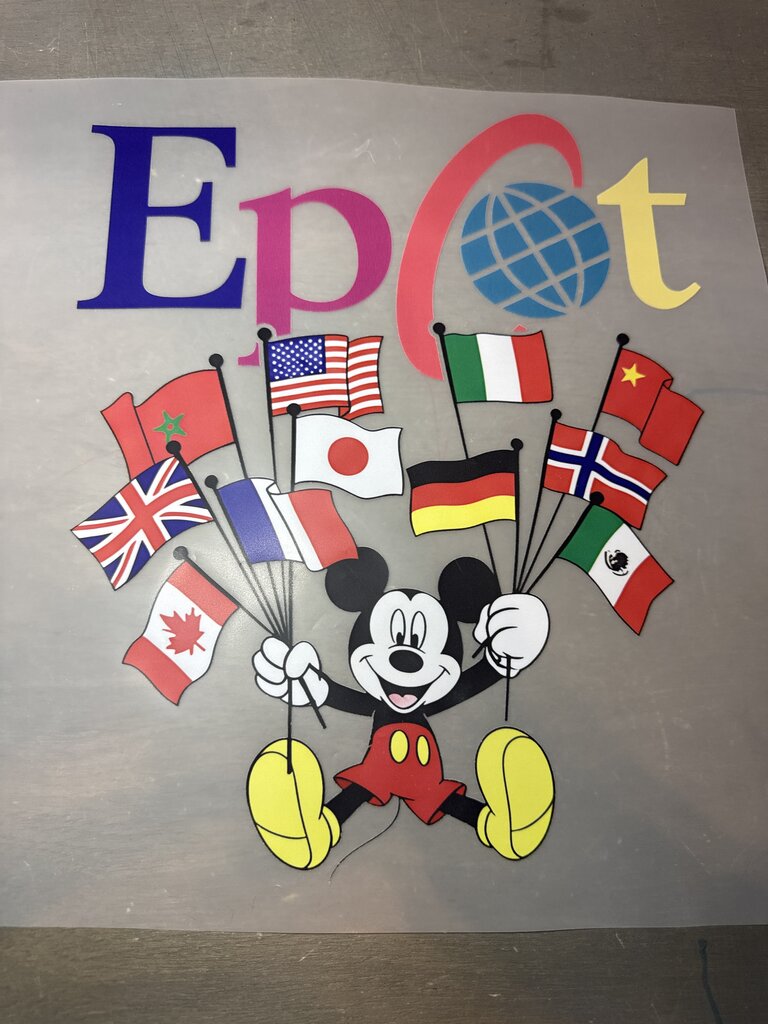 Epcot Full Color Transfer