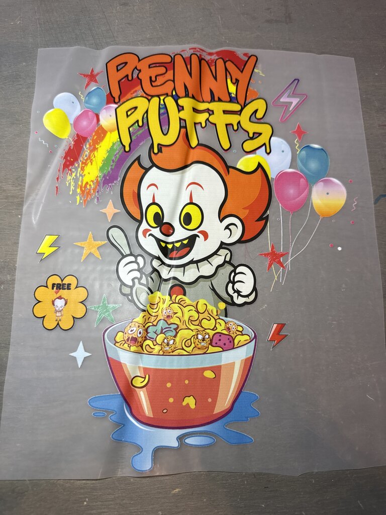 Penny Puffs Full Color Transfer