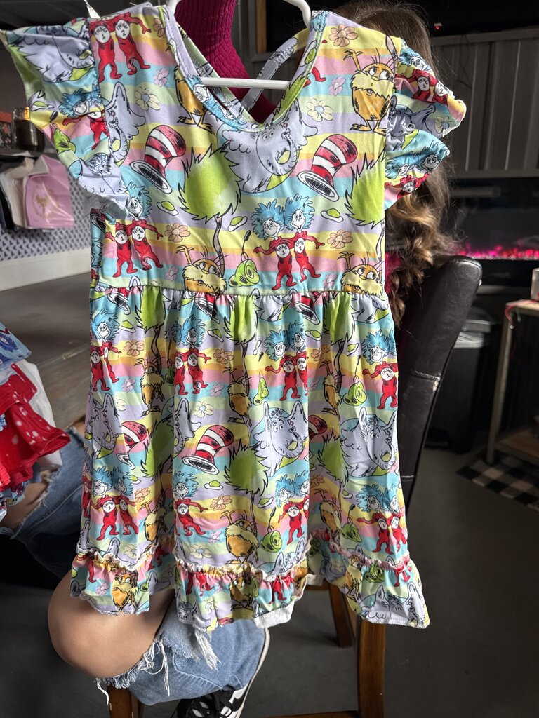 Colorful Dr. Suess Dress