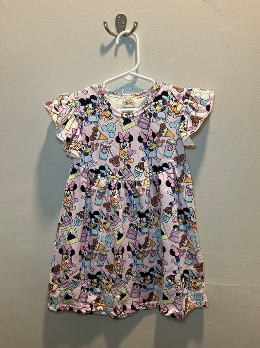 Disneyworld Blue Dog Dress
