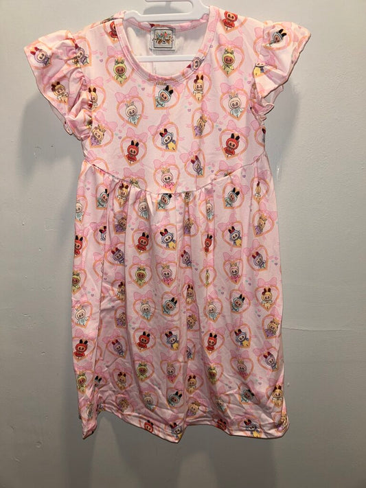 Labubu Portrait Dress