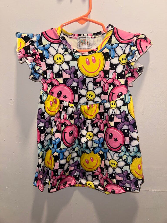Smiley Balloon Dog Dress